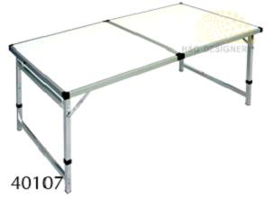 40107 Стол складной на алюминиевом каркасе