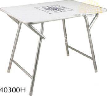 40300H Стол складной на алюминиевом каркасе (с рисунком)